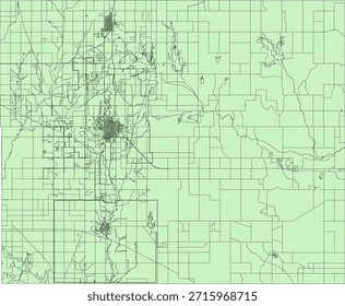 Bloque del censo de Vectores del condado de Stephens del estado de Oklahoma Bloque de tabulación de Vectores (censo) de 2020