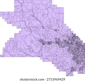 US Oregon State Washington County Vektor Census Block 2020 Vektor Tabulation (Census) Block