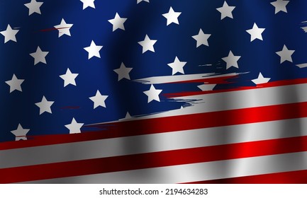 US Patriot Day illustration. patriotic templates for greeting cards, posters, banners. American flag, holiday message. We will never forget the Victims of 9.11 Terrorist Attacks