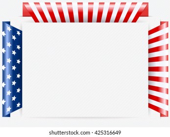 Us Patriotic frame