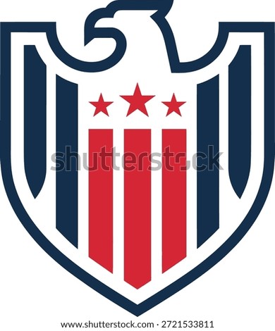 US Soccer Team Crest Shield Logo Design