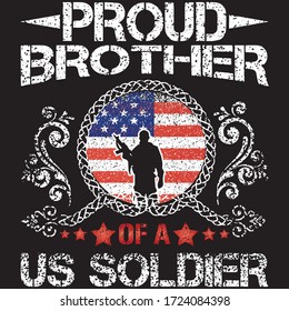 US Soldier ARMY TShirt Design