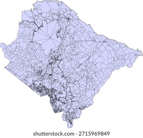 US South Carolina State Berkeley County Vector Census Block 2020 vector Tabulation (Census) Block