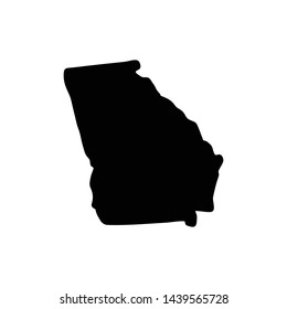 US states map. icon. vector. logo template