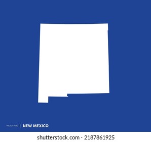 U.S States Map. State Of New Mexico Vector Map. You Can Use It For Any Needs.	