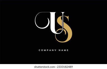 US SU Abstract Letters Logo Monogram