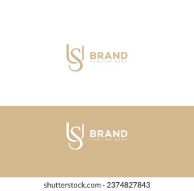 US, SU letter branding logo