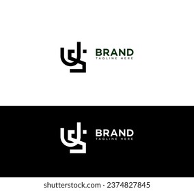 US, SU letter branding logo