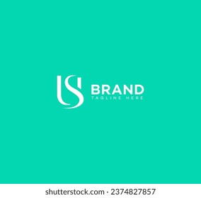 US, SU letter branding logo