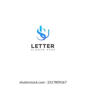 US, SU letter modern branding logo