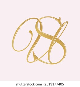 US , SU , logo US, Letter US, monogram US, vector, logo, Wedding Monogram Initials, Wedding Logo,Wedding Monogram, Logo Design