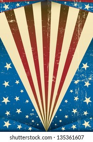 US Sungams schmutziger Hintergrund. Ein amerikanischer Vintage-Hintergrund für Sie