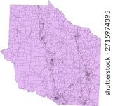 US Tennessee State Gibson County Vector Census Block 2020 vector Tabulation (Census) Block