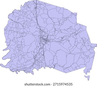 US Tennessee State White County Vektor Census Block 2020 Vektor Tabulation (Census) Block