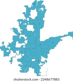 US Texas Fort Worth City Council District current 2023