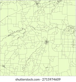 US Texas State Archer County Vector Census Block 2020 vector Tabulation (Census) Block