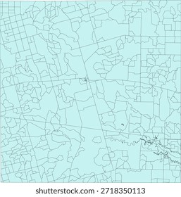 US Texas State Borden County Vector Census Block 2020 vector Tabulation (Census) Block