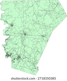 US Texas State Burnet County Vektor Census Block 2020 Vektor Tabulation (Census) Block