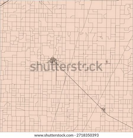 US Texas State Castro County Vector Census Block 2020 vector Tabulation (Census) Block