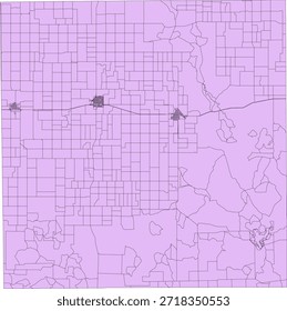 US Texas State Crosby County Vector Census Block 2020 vector Tabulation (Census) Block