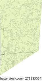 US Texas State Culberson County Vector Census Block 2020 vector Tabulation (Census) Block