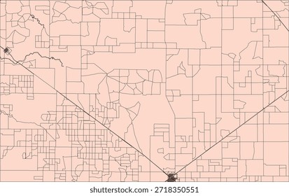 Bloque del censo de Vectores del condado de Dallam del estado de Texas Bloque de tabulación de Vectores (censo) de 2020