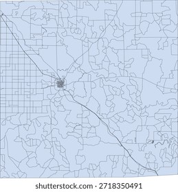 Bloque del censo de Vectores del condado de Garza del estado de Texas Bloque de tabulación de Vectores (censo) de 2020