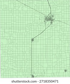 US Texas State Hale County Vector Census Block 2020 vector Tabulation (Census) Block