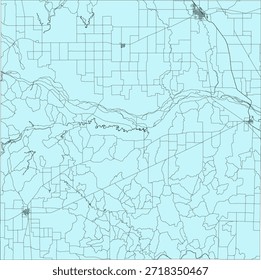 US Texas State Hall County Vector Census Block 2020 vector Tabulation (Census) Block