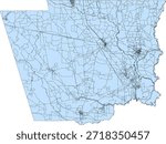 US Texas State Hardin County Vector Census Block 2020 vector Tabulation (Census) Block