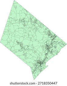 US Texas State Hays County Vector Census Block 2020 vector Tabulation (Census) Block