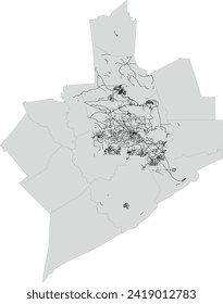 US Texas State Houston Galveston Area Council (HGAC) Consolidated regional bike and pedestrian network data in 8 county region