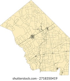 EUA Texas Estado Jackson County Vetor Censo Bloco 2020 vetor Tabulação (Censo) Bloco