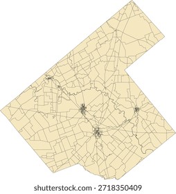 EUA Texas Estado Karnes County Vetor Censo Bloco 2020 vetor Tabulação (Censo) Bloco
