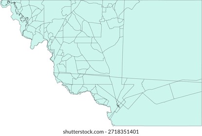US Texas State Loving County Vector Census Block 2020 vector Tabulation (Census) Block