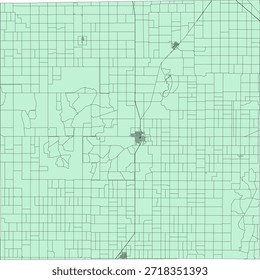 US Texas State Lynn County Vector Census Block 2020 vector Tabulation (Census) Block