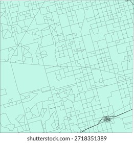 US Texas State Martin County Vector Census Block 2020 vector Tabulation (Census) Block