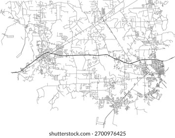 VECTOR de Carreteras del Condado de Orange 2024 para todas las carreteras