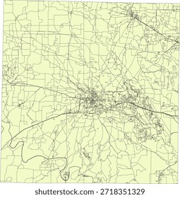 US Texas State Parker County Vektor Census Block 2020 Vektor Tabulation (Census) Block