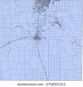 Bloco de Censo Vetor do Condado de Randall do Texas dos EUA 2020 vetor Tabulação (Censo)