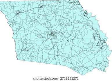 US Texas State Shelby County Vektor Census Block 2020 Vektor Tabulation (Census) Block