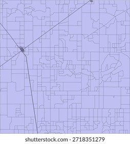Bloque del censo de Vectores del condado de Sherman del estado de Texas Bloque de tabulación de Vectores (censo) de 2020
