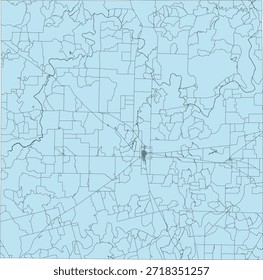 US Texas State Stonewall County Vector Census Block 2020 vector Tabulation (Census) Block