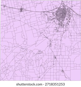 Bloque del censo de Vectores del condado de Taylor del estado de Texas Bloque de tabulación de Vectores (censo) de 2020