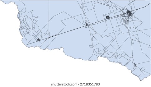 Bloque del censo de Vectores del condado de Texas State Ward Bloque de tabulación de Vectores (censo) de 2020