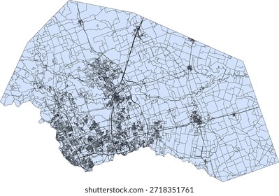 US Texas State Williamson County Vector Census Block 2020 vector Tabulation (Census) Block