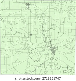Bloque del censo de Vectores del estado de Texas del condado de Young Bloque de tabulación de Vectores (censo) de 2020