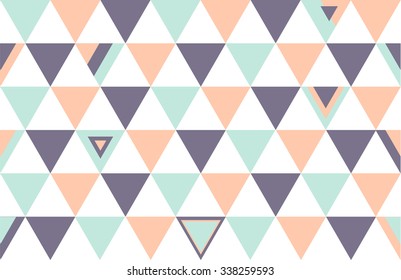 US Top Colors Background Triangle Polygon 2015 Vector Illustration