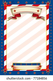 Us traditional background. A patriotic background for a poster.