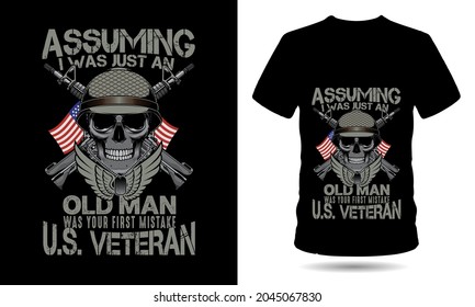 Us Veteran Army Tshirt Design Veteran Tshirt